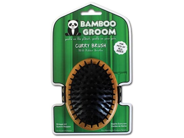 Bamboo Groom oval karte med dubber