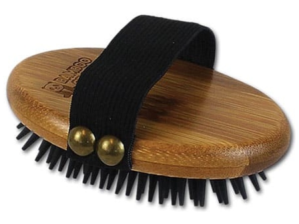 Bamboo Groom oval karte med dubber