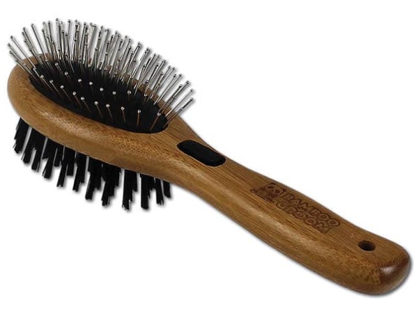 Bamboo Groom 2in1 spazzola doppia grande