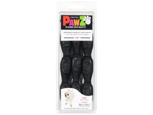 PawZ Dog Boots, TINY, Sort