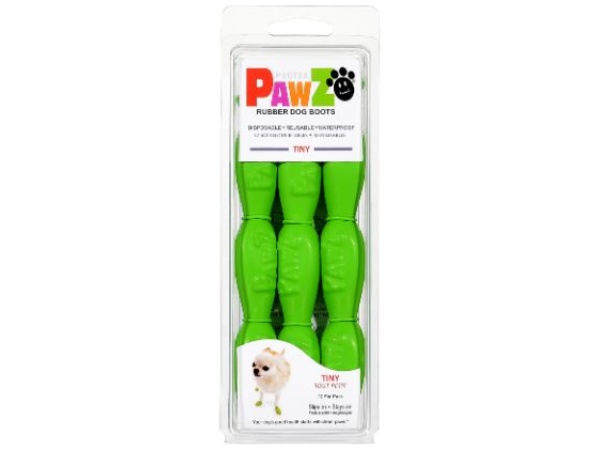 PawZ Dog Boots, TINY, Æble grøn