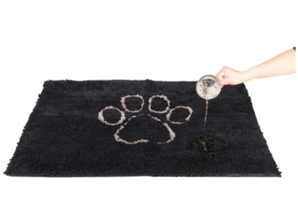 Dirty Dog Doormat, Black Hue