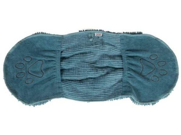 Dirty Dog Shammy Towel, 35x80cm, Pacific Blue