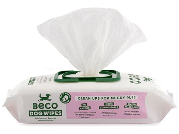 Beco Bamboo Wipes, med duft, 80stk.