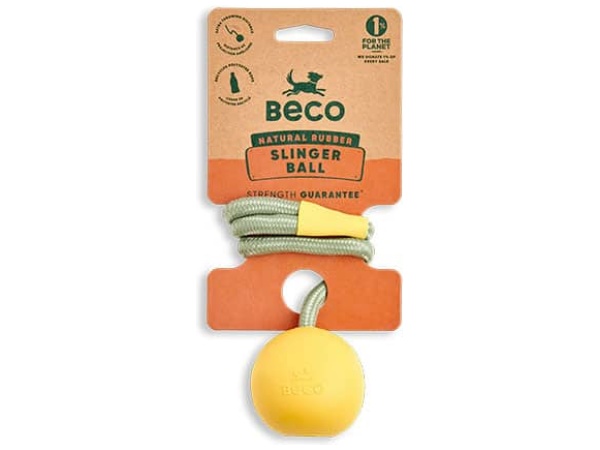 Beco Natural Rubber Bold m snor, gul