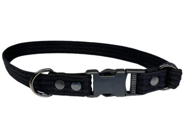 Collare Fenriz, 35-60cm/20mm nero, nero (Kopier)