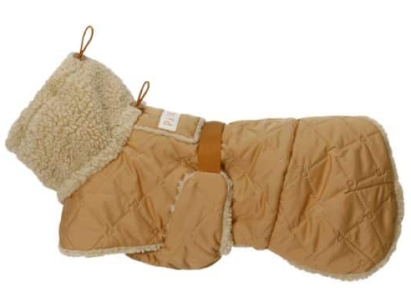 Paikka Quilted Sherpa Jakke, Camel