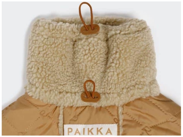 Paikka Quilted Sherpa Jakke, Camel