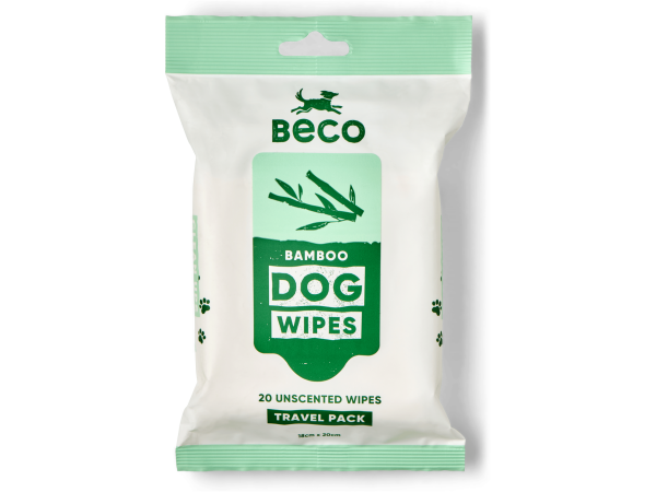 Beco Bamboo Wipes Travel, uden duft, 20stk.