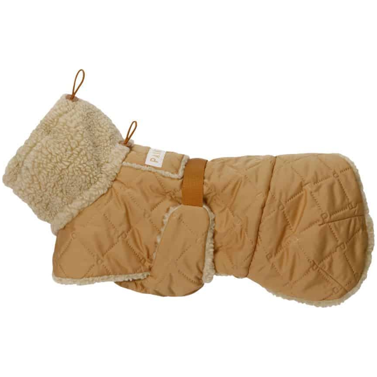 Paikka Quilted Sherpa Jakke, Camel