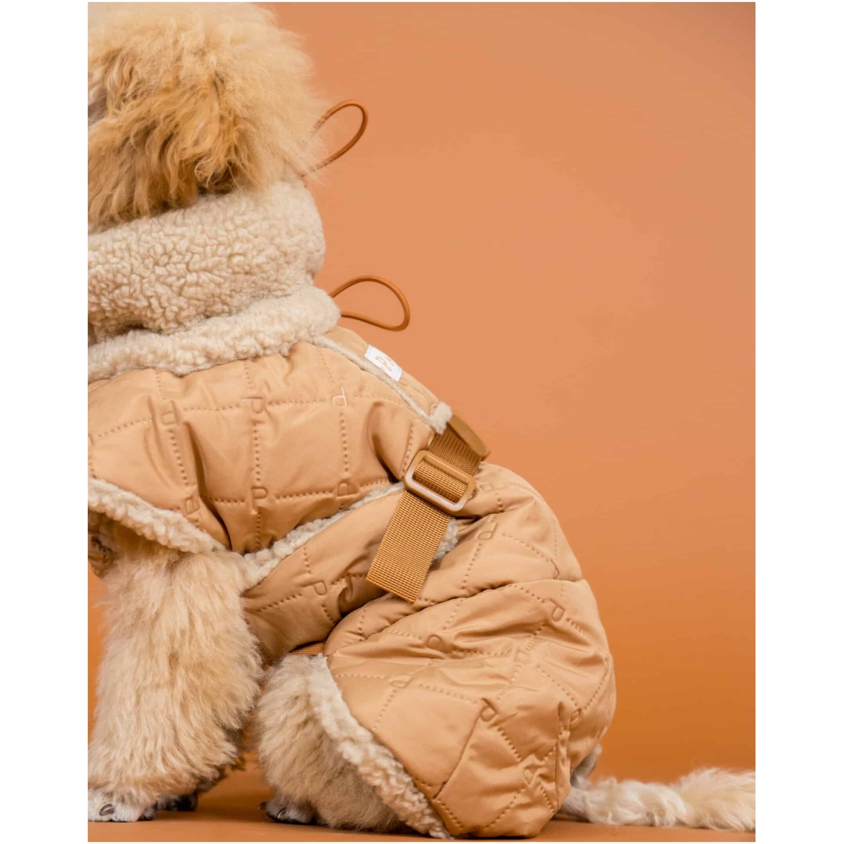 Paikka Gesteppte Sherpa Jacke, Kamel – Bild 12