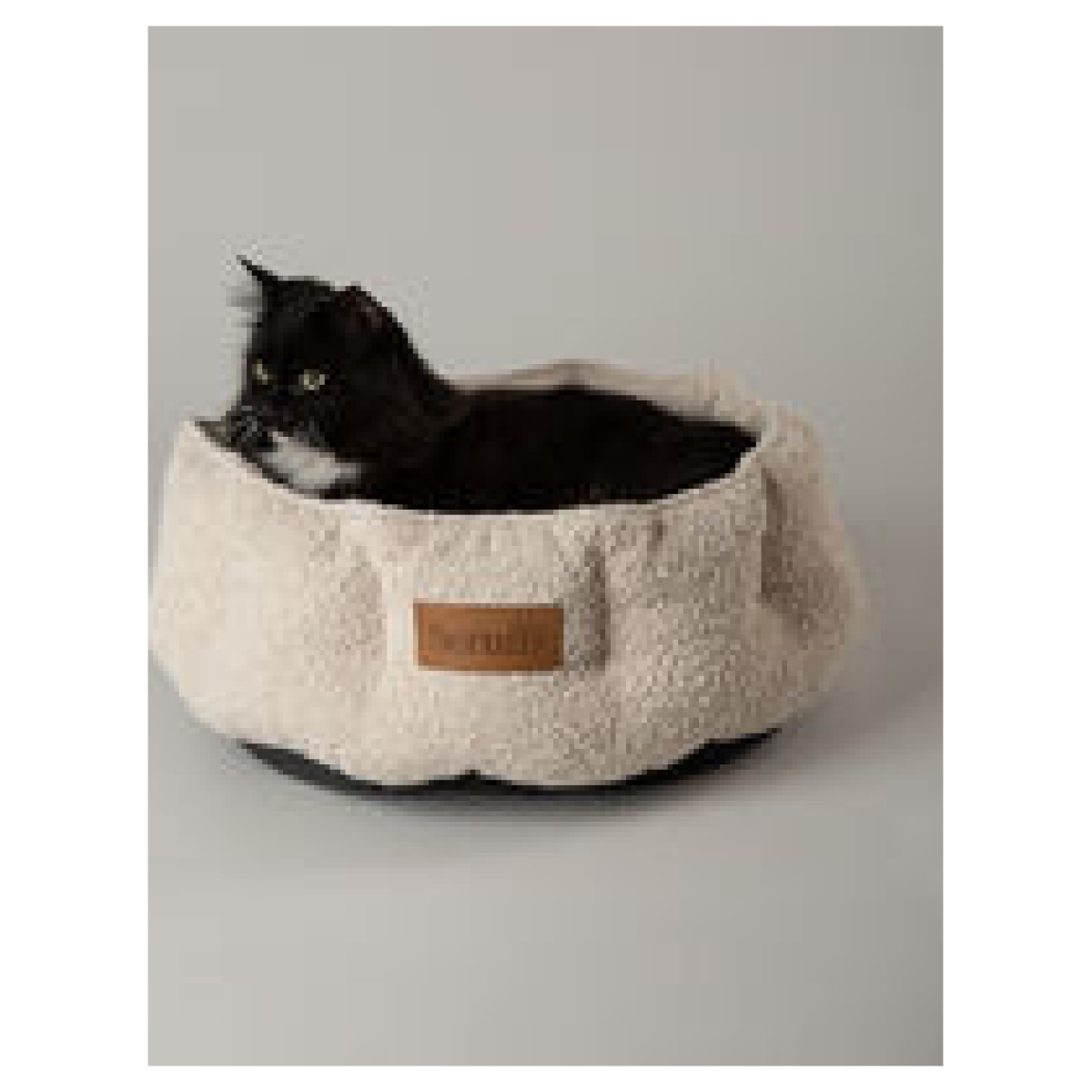 Scruffs Boucle Katzenbett, 45cm, Elfenbein – Bild 2