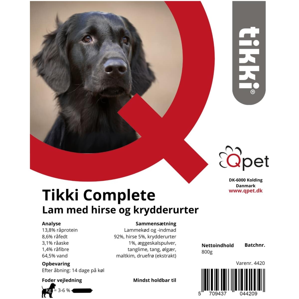 Tikki Complete, Lam med hirse og krydderurter, 800g - Image 2