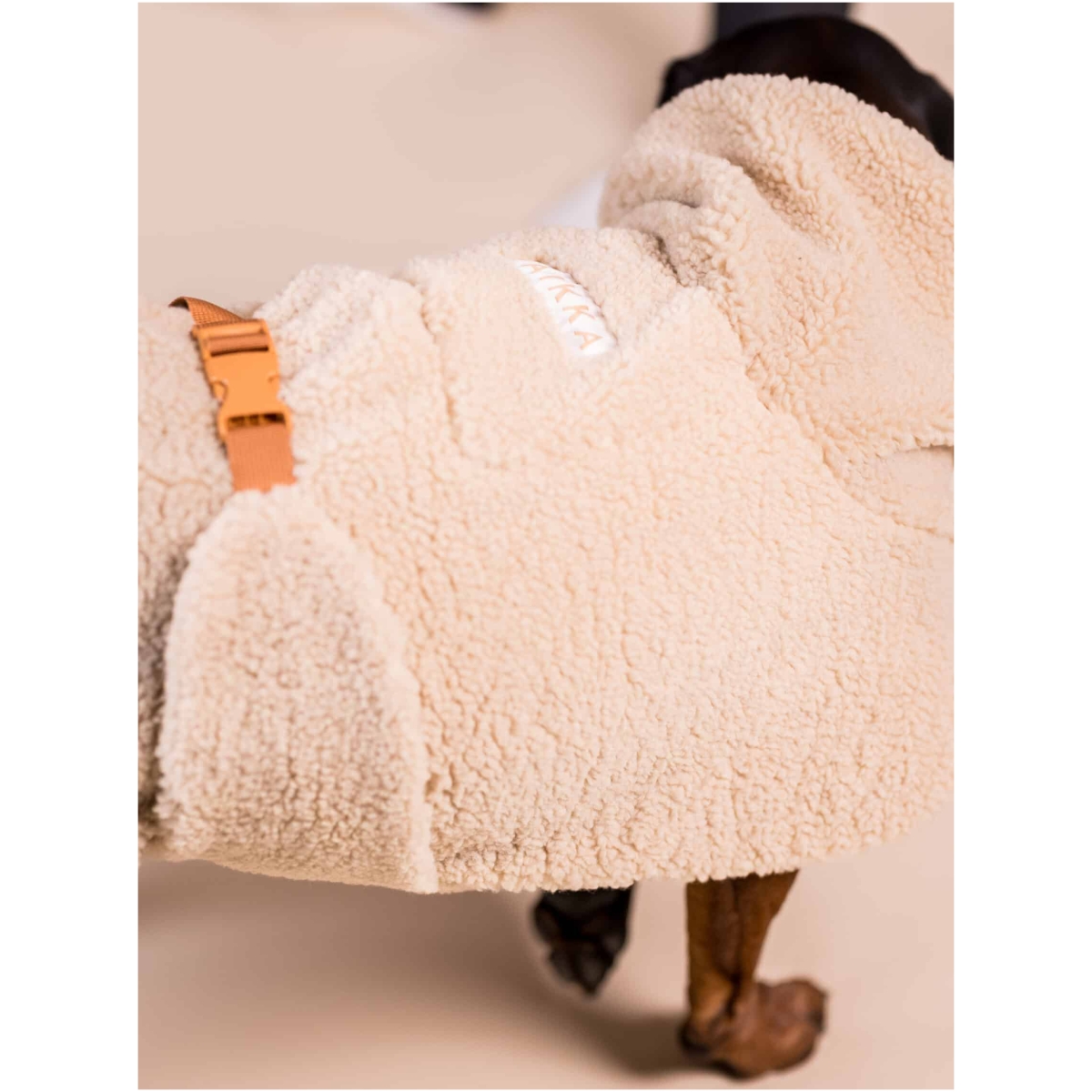 Paikka Sherpa Sweater, Taupe - Image 6