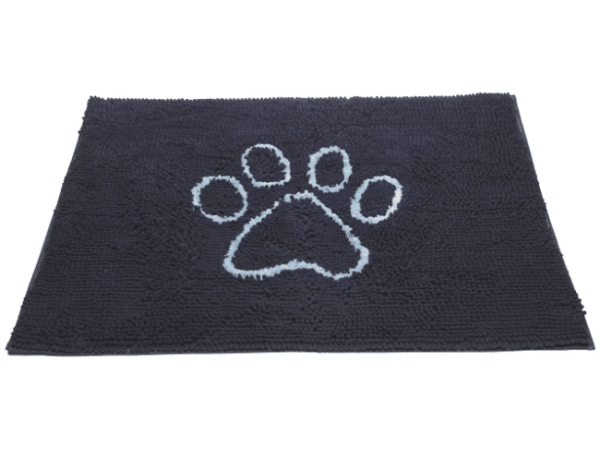Dirty Dog Doormat, large, 66x90cm, Bermuda Blue