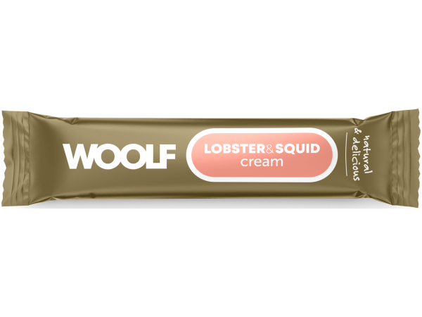 Woolf Wildcat Luxury Cat Cream 5 stk, Lobster With Squid