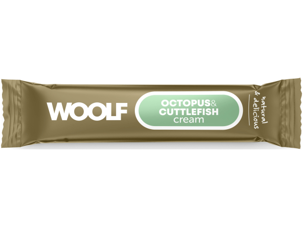 Woolf Wildcat Luxury Cat Cream 5 stk, Octopus With Cuttlefish