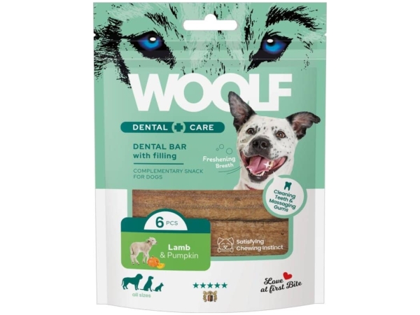 WOOLF Dental Care Lamb And Pumpkin Bar 108g