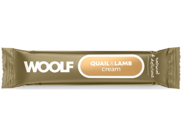 Woolf Wildcat Luxury Cat Cream 5 stk, Quail Whit Lamb