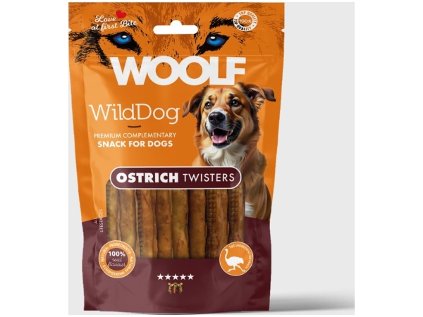 Woolf WildDog Ostrich Twister 100g